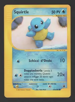 Squirtle Expedition 131/165 ITA – Carta Pokemon - Image 1