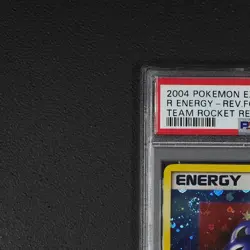PSA 7 - R Energy - Pokemon Karte TCG 95/109 Reverse EX Team Rocket Returns /W61 - Image 3