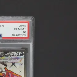 PSA 10 Glurak Ex Charizard Pokemon Karte TCG 215/197 Ultra Rare Obsidian /T76 - Image 4