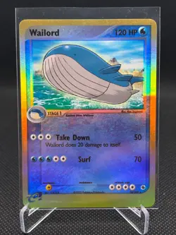 Wailord 14/109 Ruby & Sapphire Reverse Holo Rare Pokemon TCG NM - Image 1