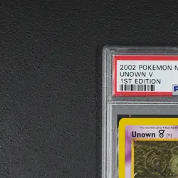 PSA 9 - 1. Edition - Unown - Pokemon Karte TCG 89/105 Non Holo Neo Destiny /Y89 - Image 3