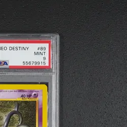 PSA 9 - 1. Edition - Unown - Pokemon Karte TCG 89/105 Non Holo Neo Destiny /Y89 - Image 4
