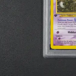 PSA 9 - 1. Edition - Unown - Pokemon Karte TCG 89/105 Non Holo Neo Destiny /Y89 - Image 5