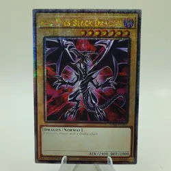 Yugioh! Red-Eyes Black Dragon Quarter Century Secret Rare RA03-EN081 1st Ed MINT - Image 1