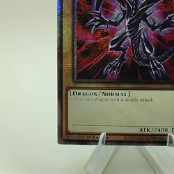 Yugioh! Red-Eyes Black Dragon Quarter Century Secret Rare RA03-EN081 1st Ed MINT - Image 2