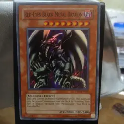 NEVER PLAYED!!Yugioh - Red Eyes Black Metal Dragon - Super Rare NM - Image 2