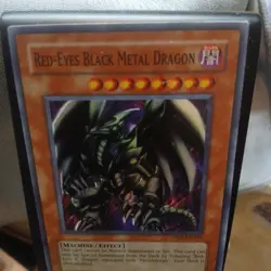 NEVER PLAYED!!Yugioh - Red Eyes Black Metal Dragon - Super Rare NM - Image 4