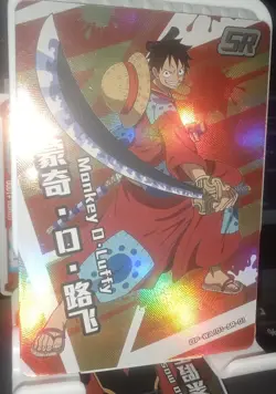 Monkey.D.Luffy One Piece 27 Foil Trading Card Set Anime OP-WA101-SR-01 Pre-Owned - Image 1