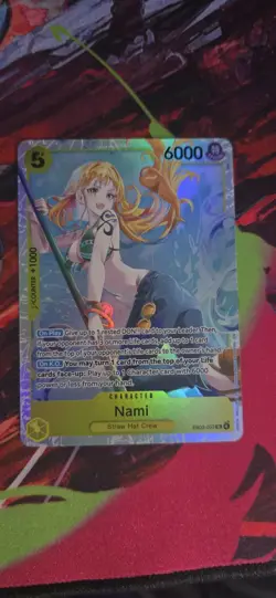 One Piece Card Game Nami EB03-053 SR Extra Heroines Edition - Image 1
