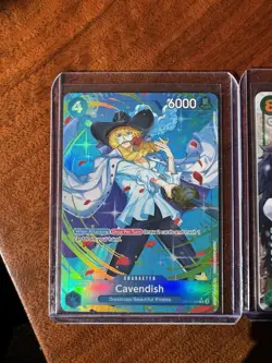 One Piece CCG Cavendish Alternative Art OP10-045 And Donquixote OP04-119 SEC!! - Image 2