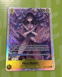 Nico Robin SR EB03-055 Extra Booster: One Piece Heroines Edition English NM - Image 1