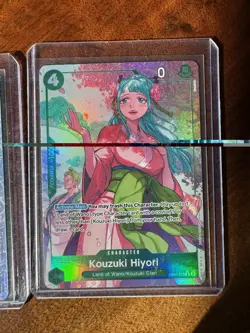 One Piece CCG Kozuki Hiyori EB01-013 R! With Laboon EB01-046 SR! - Image 3