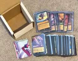 Disney Lorcana Fabled Complete Non-Foil Set 204/204 With Puzzle Cards - Image 1