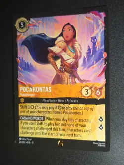 Pocahontas Peacekeeper 22/204 Legendary Non-Foil Winterspell Disney Lorcana NM - Image 1