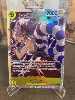 One Piece Yamato OP04-112 SR Kingdoms Of Intrigue One Piece Card Game English NM - Image 1