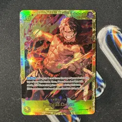 Portgas D Ace OP07-119 SEC ENGLISH OP07 500 Years In The Future ONE PIECE CARD - Image 1