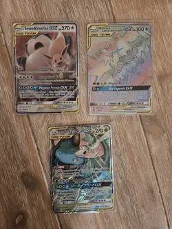 Pokemon TCG Cosmic Eclipse Tag Team GX Lot (3 cards) - Image 1