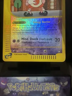 Pokemon Card Mr. Mime 95b/147 Reverse Holo Aquapolis Set WOTC Played - Image 3