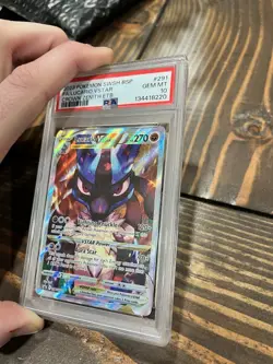 Pokemon Lucario VSTAR SWSH291 Promo Holo PSA 10 Sword & Shield 2023 Bonus Items! - Image 4