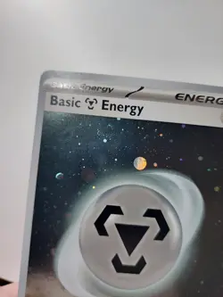 Pokemon - Basic Metal Energy - 008 - SVE - Cosmos Holo - With 1x Swirl - NM - Image 2