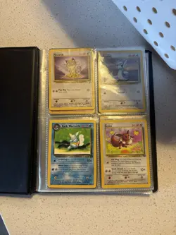 Vintage 1999 Pokemon Binder Lot by WotC with Base Set, Neo, Fossil, Etc. - Image 3