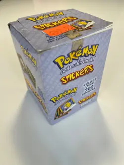 1999 Artbox Pokemon Series 1 Sticker Box - 30 Packs Sealed / Box Opened/damage - Image 1