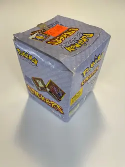 1999 Artbox Pokemon Series 1 Sticker Box - 30 Packs Sealed / Box Opened/damage - Image 2