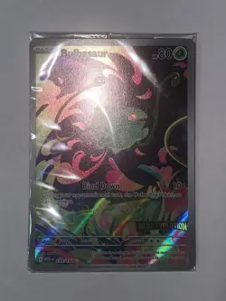 2025 Pokemon Mega Evolution Bulbasaur Stamped Promo #133/132 Sealed - Image 2