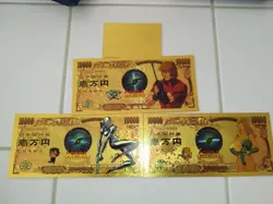 Billet Cobra Lady OR Collector Yen Gold Dore card carte Goodies Ticket pirate - Image 1
