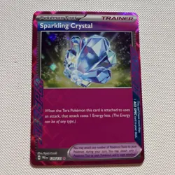 Pokemon TCG Sparkling Crystal 129/131 Sv: Prismatic Evolutions ACE SPEC TRAINER - Image 1