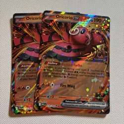 Oricorio ex 018/094 DOUBLE RARE Holo Pokemon TCG Phantasmal Flames MINT (2) - Image 1