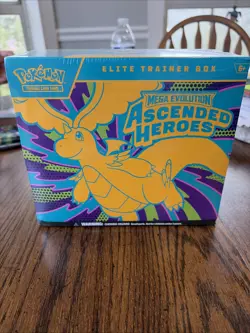 Pokemon Ascended Heroes Elite Trainer Box ETB NEW SEALED IN HAND - Image 1