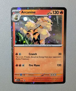 Arcanine Cosmos Holo - SVP EN 011 Black Star Promo - Pokemon TCG ENG NM - Image 1