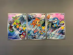 Pokemon TCG: First Partner Illustration Collection Series 1 (Sinnoh Starters) NM - Image 1