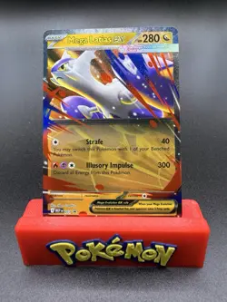 Pokemon MEGA EVOLUTION Mega Latias ex Black Star Promo 011 NM+ - Image 1