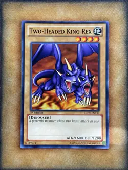 Yugioh Two-Headed King Rex LCJW-EN140 Common 1st Ed NM - Image 1