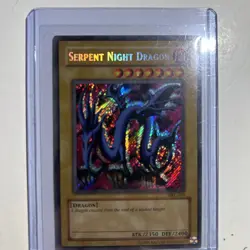 YUGIOH SERPENT NIGHT DRAGON MRL-103 Hologram - Image 1
