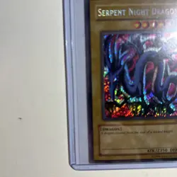 YUGIOH SERPENT NIGHT DRAGON MRL-103 Hologram - Image 4