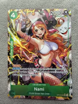 Nami (Alternate Art) OP14-031 The Azure Sea's Seven Foil - Image 1