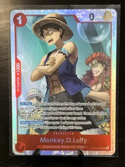 One Piece Monkey.D.Luffy - OP14-013 The Azure Sea's Seven Foil - Image 1