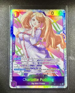 Charlotte Pudding OP11-070 SR A Fist of Divine Speed One Piece Mint NM - Image 1