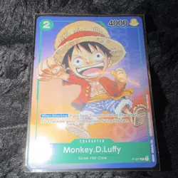 Bandai One Piece Monkey.D.Luffy Anime Expo 2023 P-037 Promo Character English - Image 1
