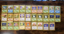 29 First Edition Jungle Pokemon Card Lot 1999 WOTC Vintage - Image 1