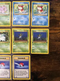 29 First Edition Jungle Pokemon Card Lot 1999 WOTC Vintage - Image 5