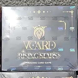 VCard Rising Stars Trading Card Game Booster Box 244 Cards Card Stock English - Image 1