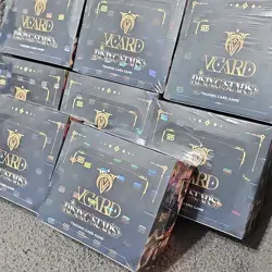 VCard Rising Stars Trading Card Game Booster Box 244 Cards Card Stock English - Image 3