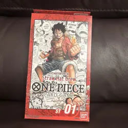 ONE PIECE CARD GAME: STRAW HAT CREW Starter Deck 1 SEALED - Image 1