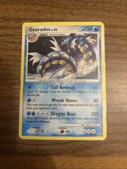 Pokemon Gyarados Deck Exclusives Holo Rare Card 019/100 130 HP 2008 - Image 1