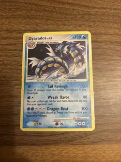 Pokemon Gyarados Deck Exclusives Holo Rare Card 019/100 130 HP 2008 - Image 2