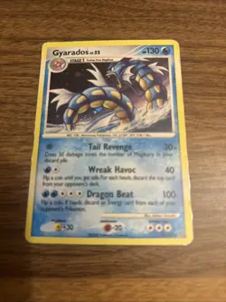 Pokemon Gyarados Deck Exclusives Holo Rare Card 019/100 130 HP 2008 - Image 3